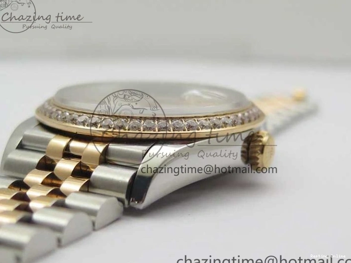 1227 Sustainable DateJust 36 SS RG 126281 BP Maker 1:1 Best Edition Silver Dial on Oyster Bracelet 2502